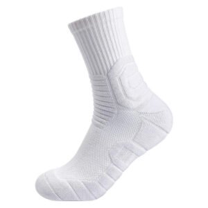Professional Practical Quilted Basketball Athletic Socks