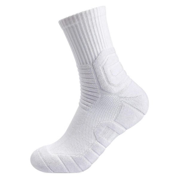 Professional Practical Quilted Basketball Athletic Socks