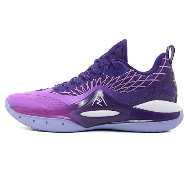 Purple Color Stylish Basketball Shoes Men Basketball Sneakers High Quality