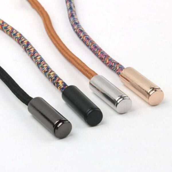 Aglets Pull Rope String Tips for Hoodie and Shoelaces Laser-Engraved Metal End Agletslace